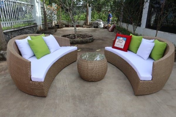 Poly rattan sofa set Garden Sofa Outdoor Furniture