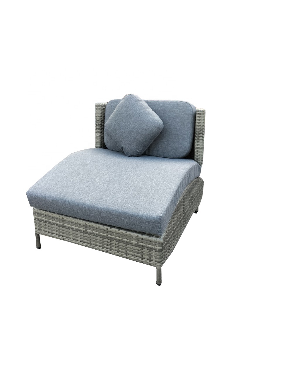 PRSF-022 Outdoor Patio Garden Leisure Seating set sofa with comfortable cushion and side coffee table