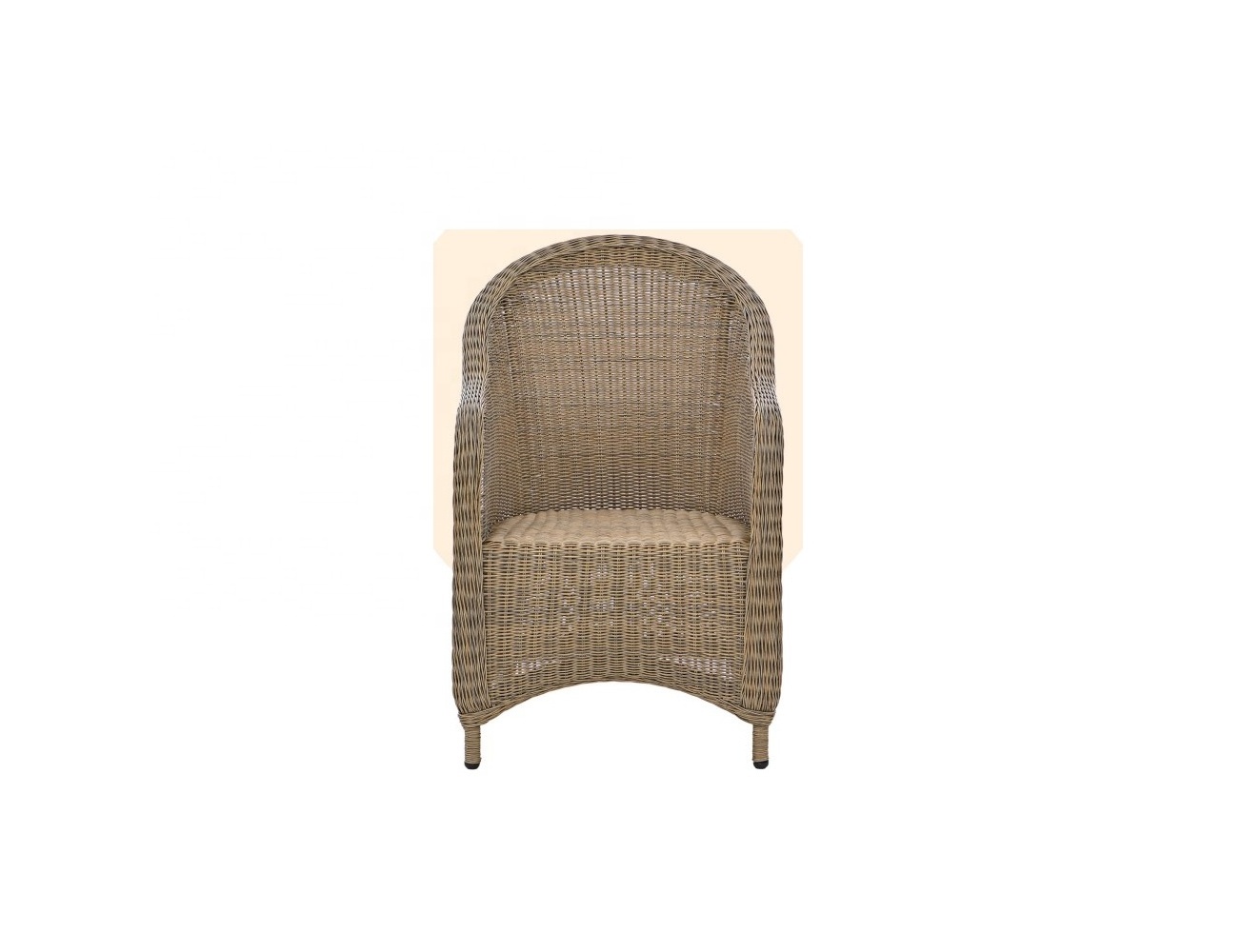 Whole sale outdoor patio garden dinning coffee chair with cushion Rattan Wicker Furniture made in Vietnam