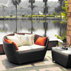 Poly Rattan Swimming Pool Chaise Lounge Outdoor Furniture