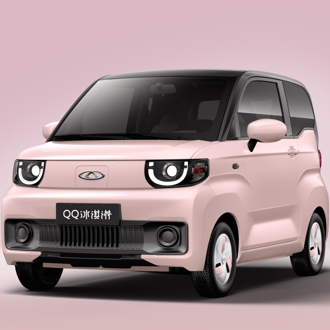 2023 hot sale New Chery Mini Ice Qq Cream 4 Seats Electric Car New Small Ev Electric Energy Vehicles Adult Automotive