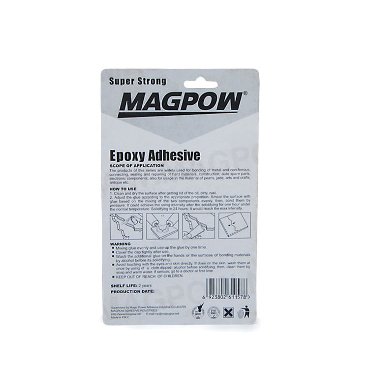 Magpow Top Grade Hot Selling Epoxy Based AB Adhesive Glue for Metal