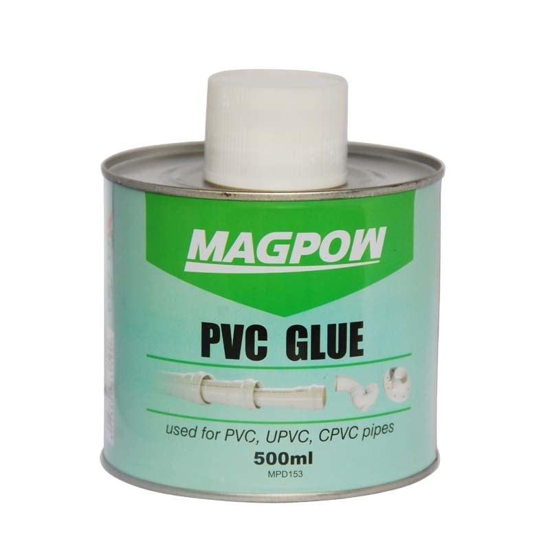 Clear PVC Pipe Glue CPVC UPVC PVC Solvent Cement with brush 500ML