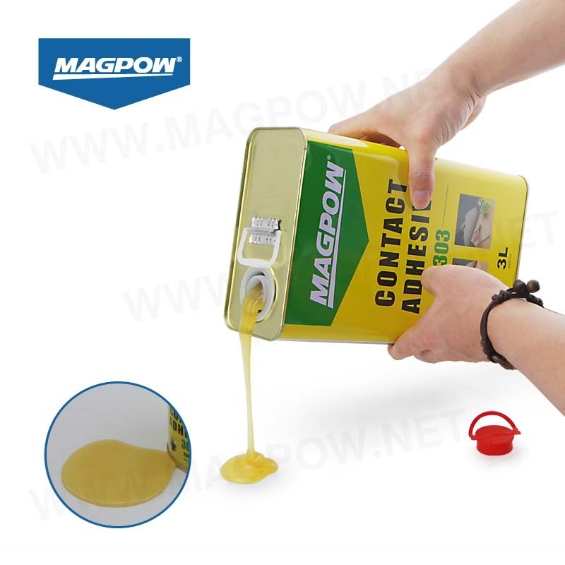 18L/tin Light Yellow Solvent Leather Shoe Glue MPD113 Cement Contact Gum