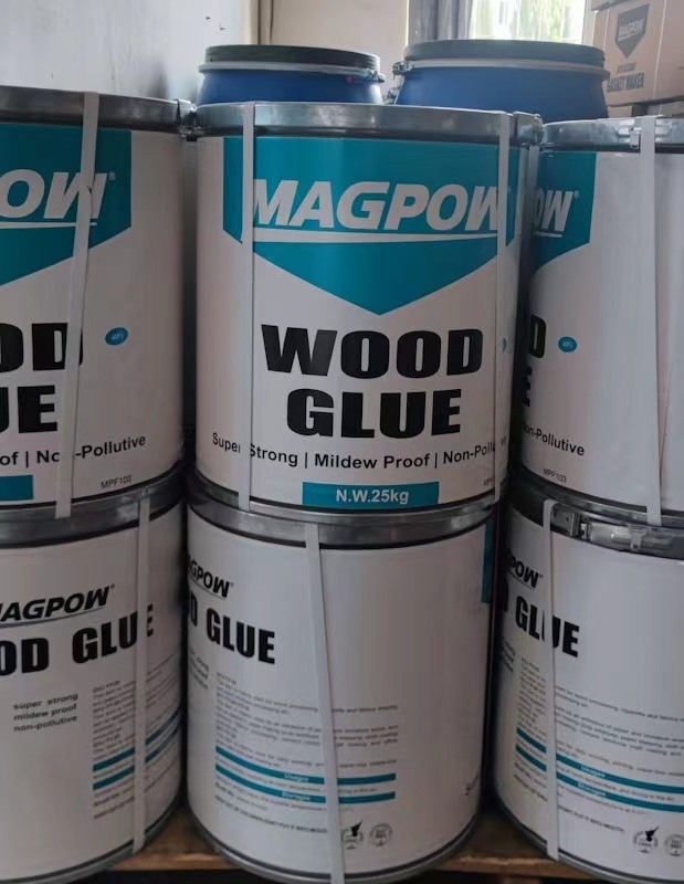 MAGPOW Big Barrel Packing Polyvinyl Acetate  PVA  Wood Glue  for Furniture