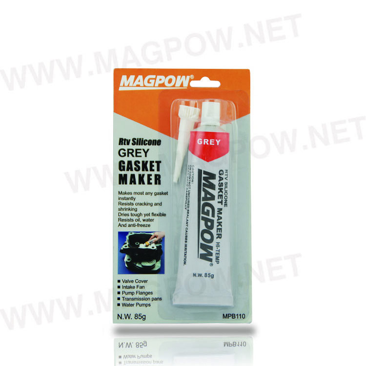 MAGPOW MPB109 Clear Color Hi-Temp & Oil Resistance  RTV Silicone  Gasket Maker For Auto