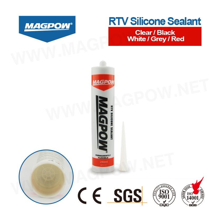 Magpow Fast cure factory direct RTV acetic glass Silicone Sealant