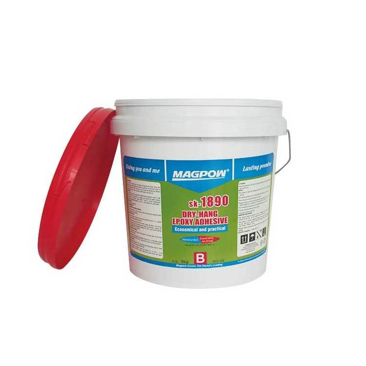 MAGPOW MPJ101 9KG/SET Water Proof and Aging Resistant Two Component Constructional Epoxy Resin  Adhesive FOR Bonding Tiles