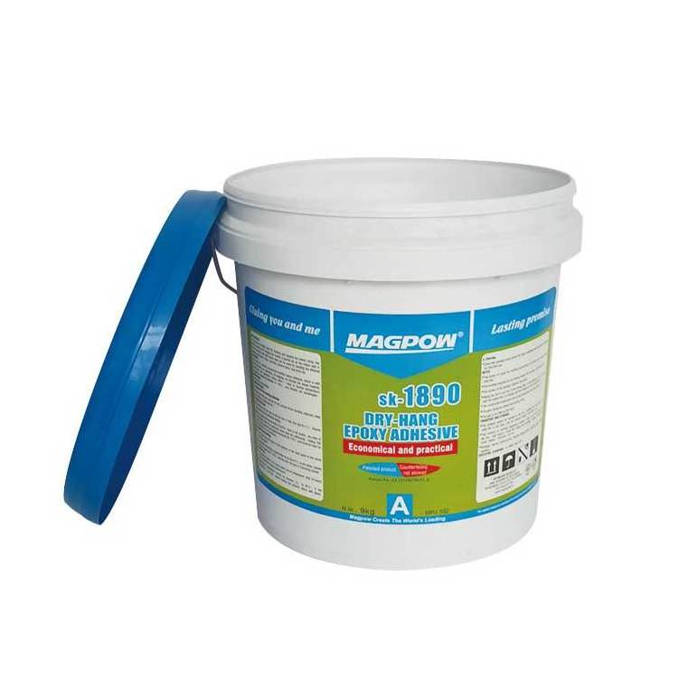 MAGPOW MPJ101 9KG/SET Water Proof and Aging Resistant Two Component Constructional Epoxy Resin  Adhesive FOR Bonding Tiles