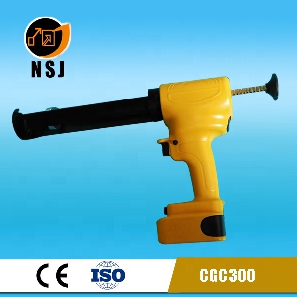 300ml 380ml cartridge filler battery gun cordless silicone gun with battery  for sealant adhesive