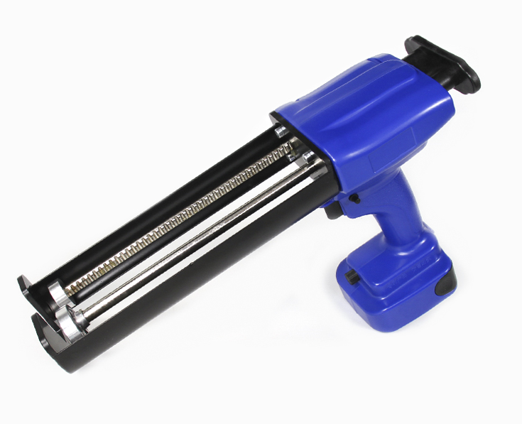 450ml 2:1 two component filler battery gun cordless cartridge gun with battery  for adhesive epoxy cartridge anchors