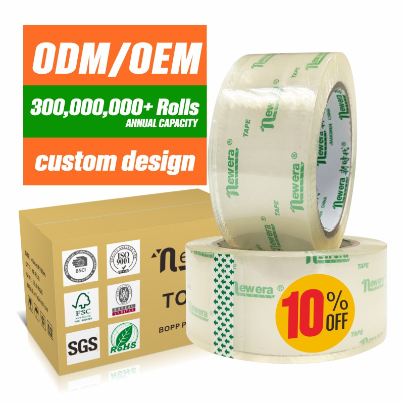 hot sale good quality bopp  adhesive packing carton sealing quality certificate tape