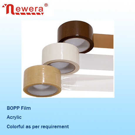 bopp packaging tape film tape opp adhesive clear and  brown color water based tape