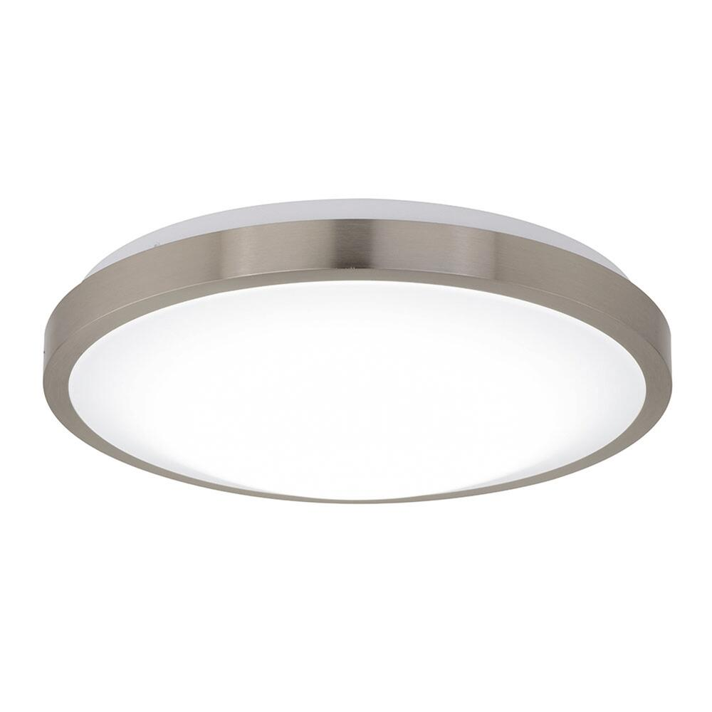 Modern Design 2 in Pack 20W Surface Mounted LED Ceiling Light Home Dimmable Satin Nickel Shade 14 inch Round Ceiling Light