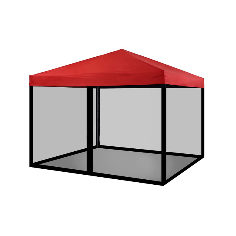 Commercial pop up canopy tent 10x10ft with mosquito net