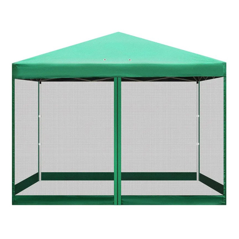 Summer special tents pop up screen wall with zipper garden gazebo 3x3m