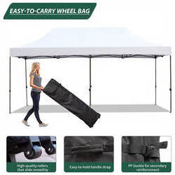 OEM 10' x 15' 10' x 20' Pop Up Canopy Tent Outdoor Canopies for Festival Event Gazebo Quickly Set Up Car Awning