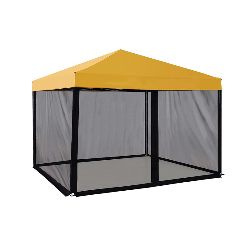 Commercial pop up canopy tent 10x10ft with mosquito net