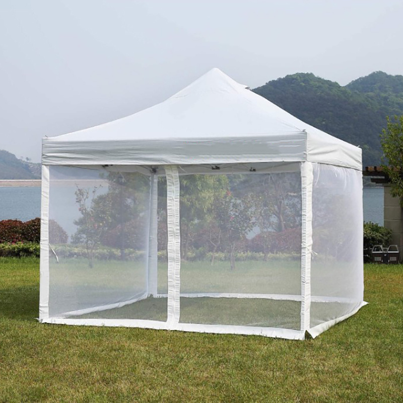 Mosquito netting walls with zipper sidewalls outdoor tent canopy tent