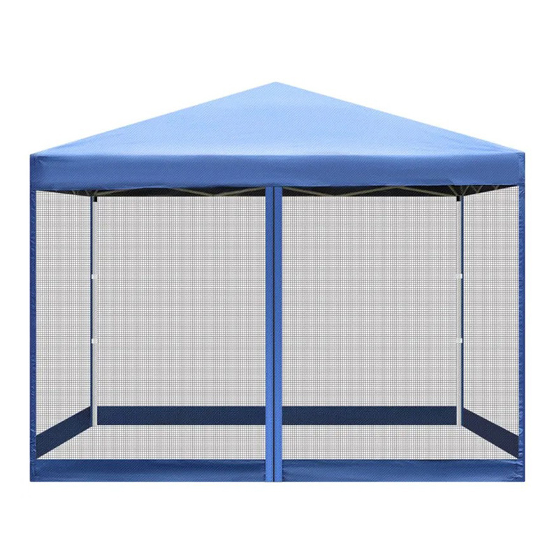 Summer special tents pop up screen wall with zipper garden gazebo 3x3m