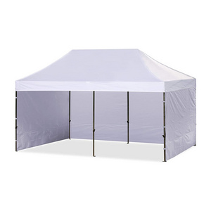 Heavy Duty Ez Pop up Canopy Tent with Sidewalls 10x20, White