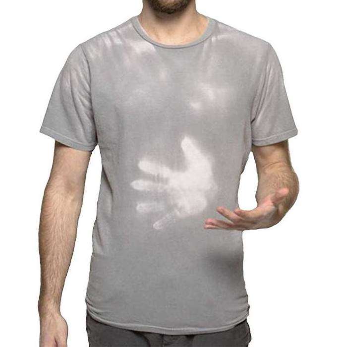 New Arrival Thermochromic Clothing Temperature Color Change T Shirt Men