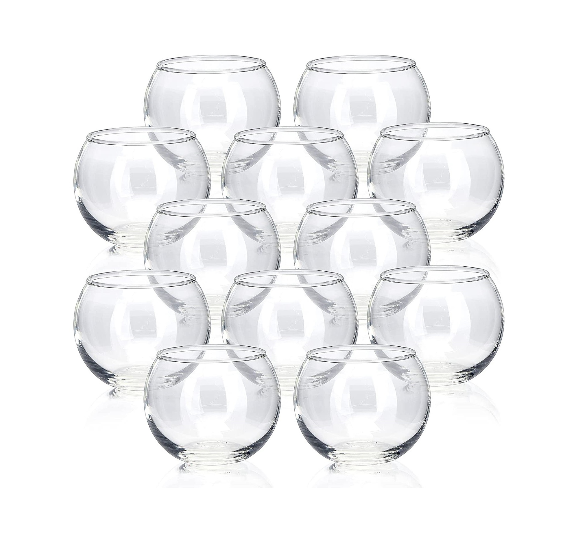 Wholesaler Candle Holder Glass Votive Tealight for Pillar Candles Floating Tea Lights Modern Clear Vase Centerpiece