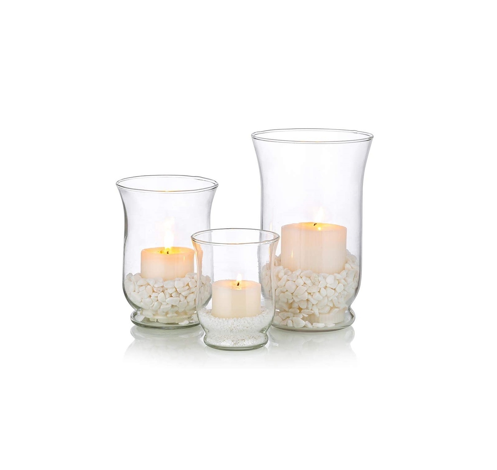 Wholesaler Candle Holder Glass Votive Tealight for Pillar Candles Floating Tea Lights Modern Clear Vase Centerpiece