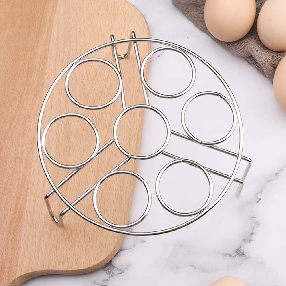 Egg Steamer Rack Alamic Steamer Trivet Basket Stand for Instant 3 Quart Accessories and Pressure Cooker