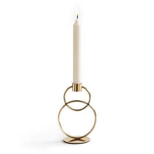 Candle Stand Decorative Metal Candle Stand- Rings Design Candle Holder