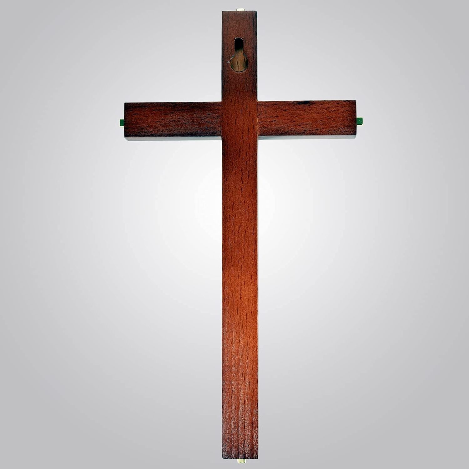 Wall Cross Catholic Wooden Hanging Crosses for Wall Decor 10 Inch