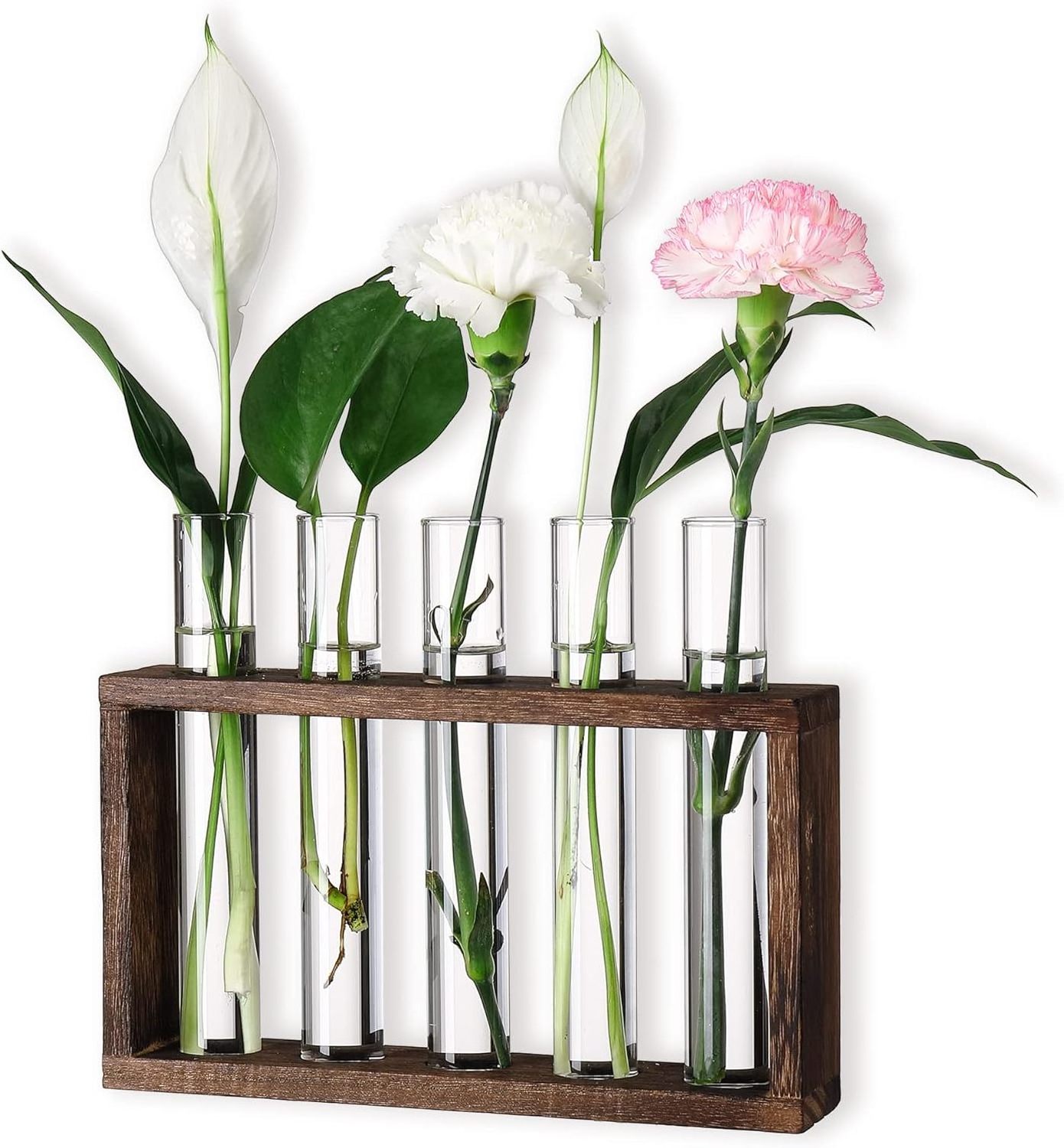 top seller plant  Test Tube Plant Terrarium Hydroponic Vase Glass Planter Holder for Home Office Decoration Live Office Plants