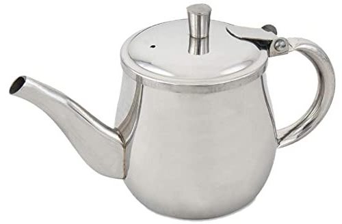 Home Kitchenware Metal Teapot for Women Birthday Housewarming Gift Tea and Coffee Serving Kettle