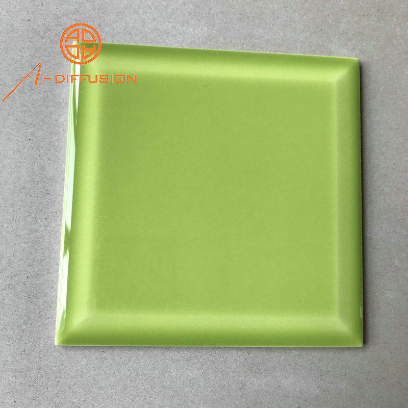 bathroom bathroom ceramic tiles green color 100x100mm 4x4 inch