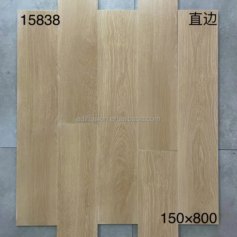 low price 150x800 foshan wooden tile building materials for sale