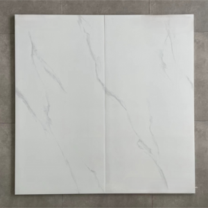 Modern Polished Carrara White Marble 600x1200 Ceramic Tile Cheap Stone Texture Glazed for Interior Wall and Floor Decorations