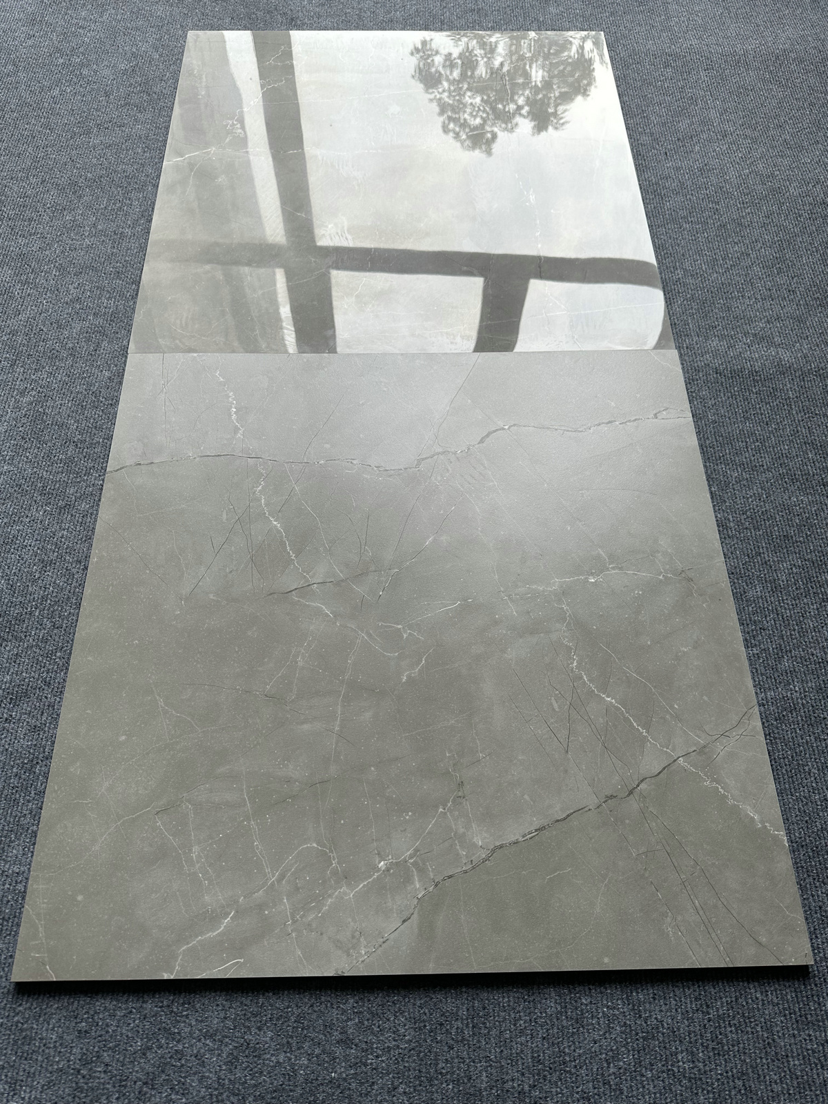 600x600 600x1200 mm porcelain polished glazed slab tile rustic and glossy shiny surface