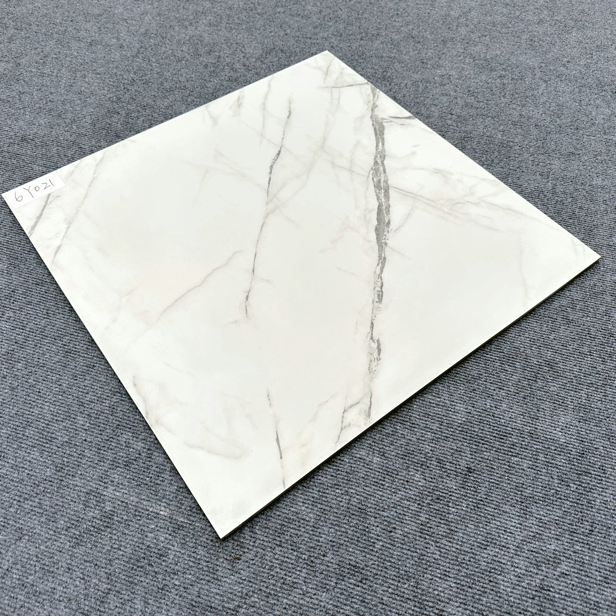 60x60cm 8mm  carrara white  tiles  ceramic stoneware porcelain flooring tiles price