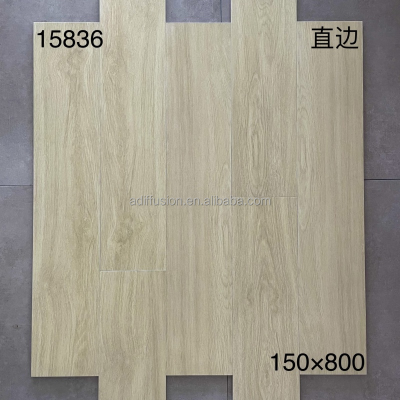 low price 150x800 foshan wooden tile building materials for sale