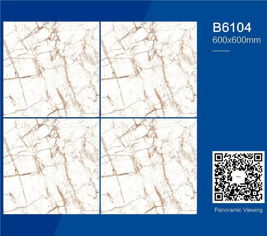 24x24inch 60x60cm Glazed Marble Look Ceramic Floor Tile Golden Vein White Marble Tile Home Interior Wall Floor Use Best Price