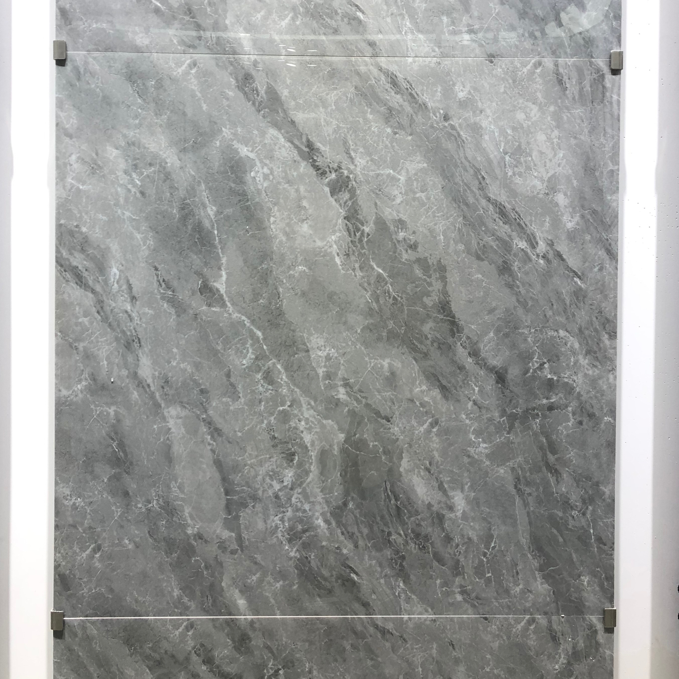 Design Porcelanato 60x60 Full Body Marble Polished Glazed Ceramic Tiles Flooring Italy Modern Hotel Porcelain Tiles Glossy Grays