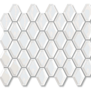 Kitchen Backsplash Sticker Factory Supply White Convex Loft Bathroom Decorative Mosaic Wall Tile