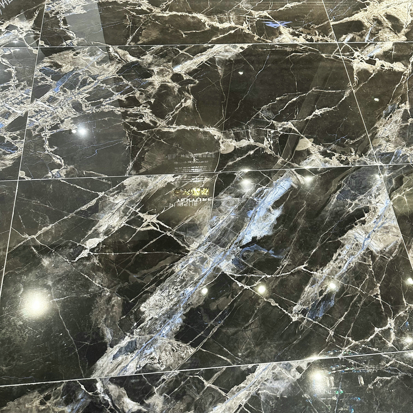 150x75cm porcelain glazed marble look slab stone veneer for building exterior wall decoration