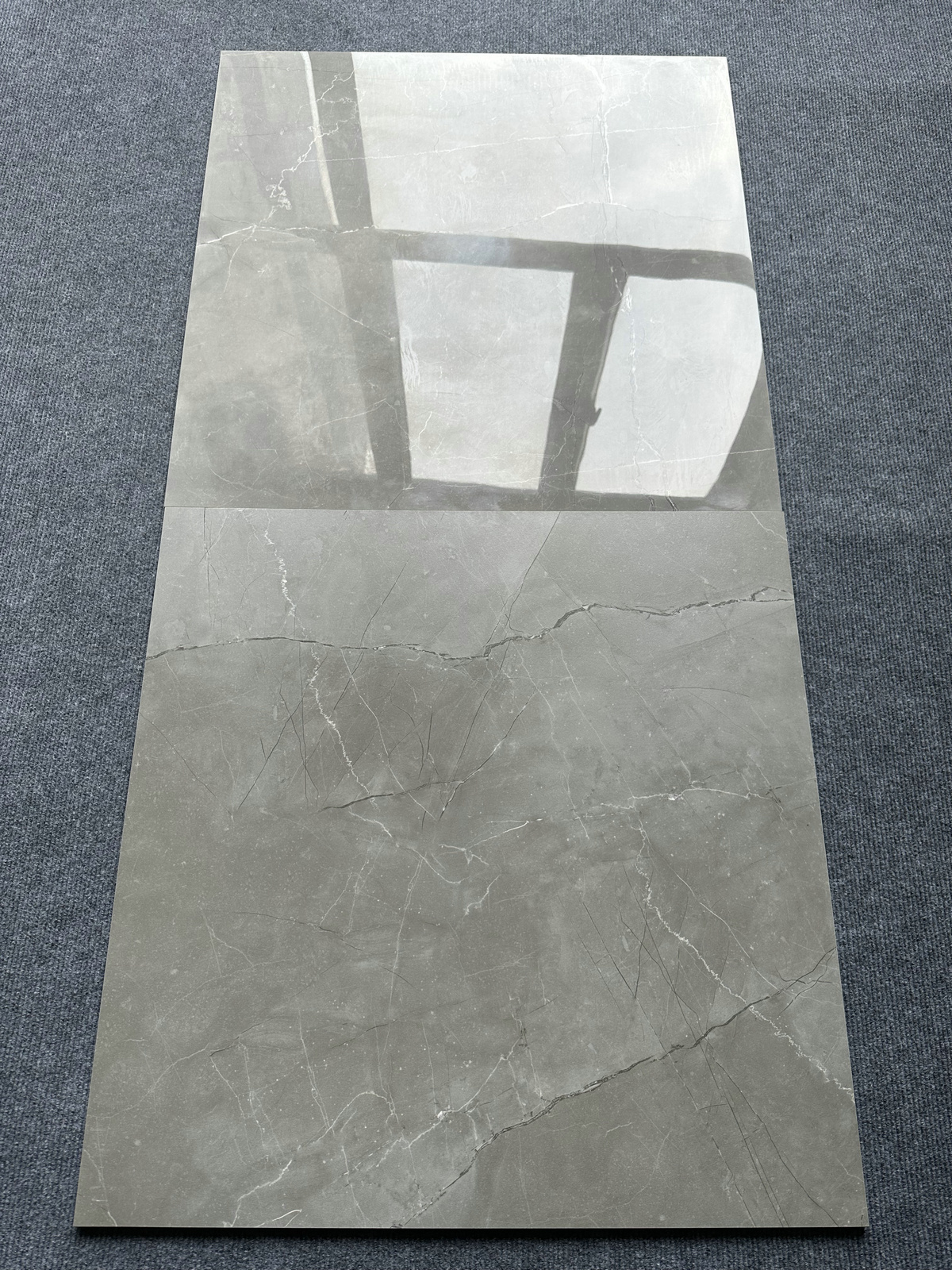 600x600 600x1200 mm porcelain polished glazed slab tile rustic and glossy shiny surface