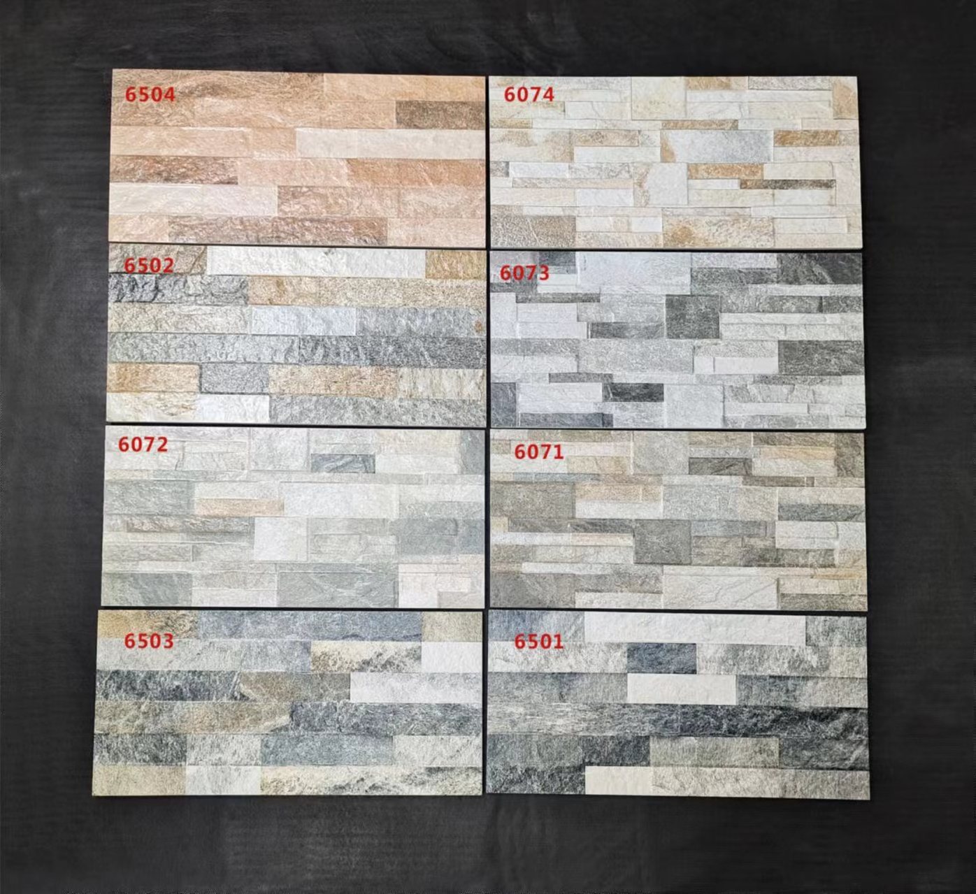 Foshan Factory Porcelain Exterior Tiles 30x60 Outdoor Wall Stone Looking for Villa Glazed Matte 60x30 Ceramic Tiles