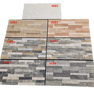 Foshan Factory Porcelain Exterior Tiles 30x60 Outdoor Wall Stone Looking for Villa Glazed Matte 60x30 Ceramic Tiles