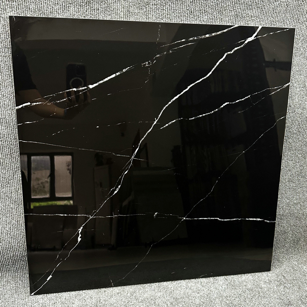 60x60cm 80x80cm, 60x120cm,75x150cm  Black Marquina marble tile Nero Margiua floor gres ceramic tile