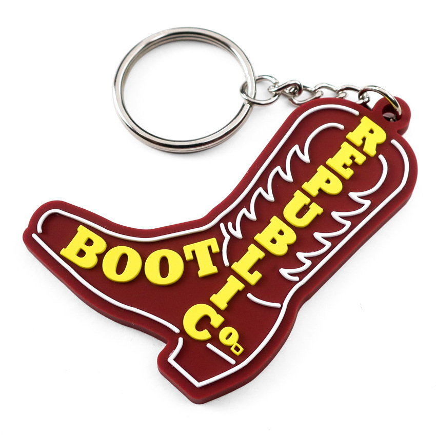 Custom wholesale 2d mini basketball shoes sneaker keychain 3d rubber pvc shoes key ring silicone keychain