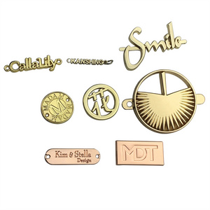 Metal Name Badge In Stock Magnetic Pins Accessories Customized logo Company Employee Name Badges Tag