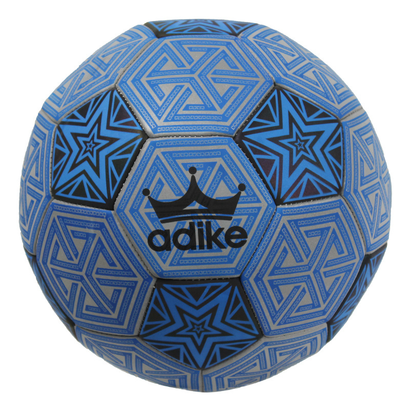 adike wholesale custom glow the dark luminous football soccer ball luminous football night reflective football